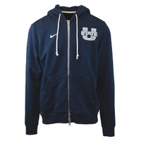 Nike Men's U-State Zip Up Sweatshirt navy